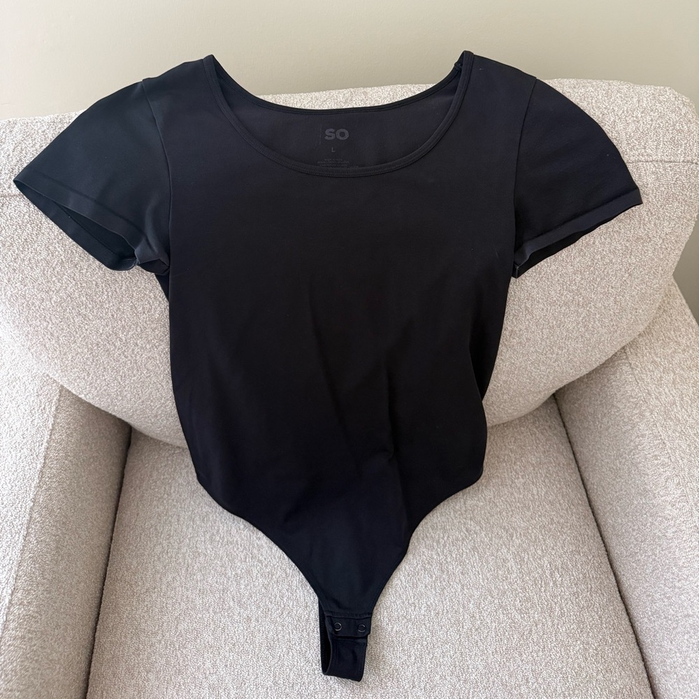 black bodysuit